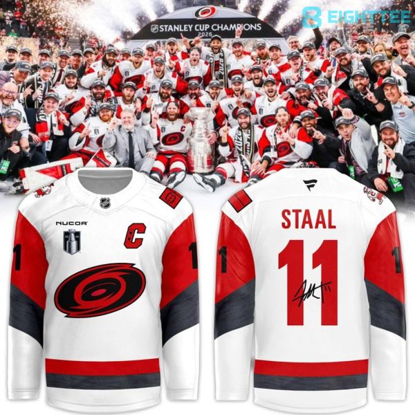 Carolina Hurricanes 2026 Stanley Cup MVP Jordan Staal Special Jersey