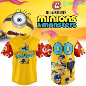 Chattanooga Lookouts x Minion and Monsters Baseball Jersey 2026