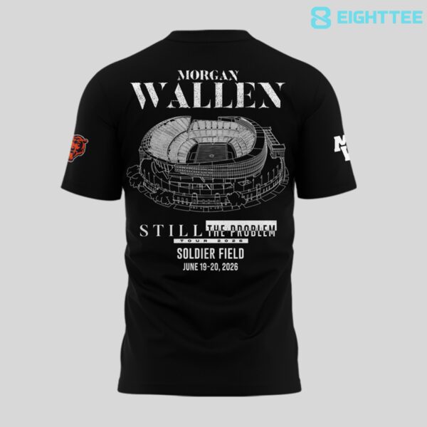 Alternative view of Chicago Bears x Morgan Wallen 2026 Limited Edition Black Shirt