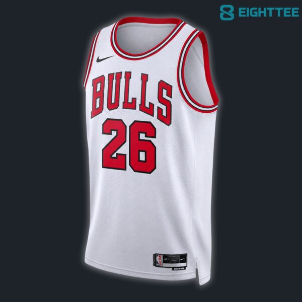 Alternative view of Chicago Bulls Coach Tiago Splitter Basketball Jersey Signed 2026