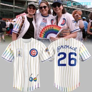 Chicago Cubs Pride Night 2026 Special Baseball Jersey