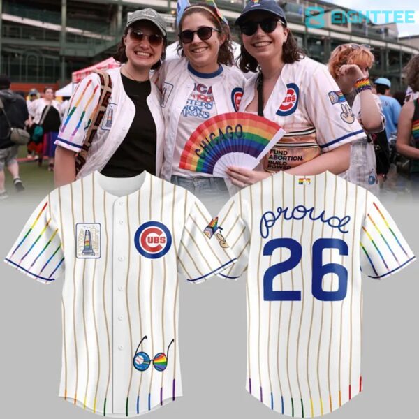 Chicago Cubs Pride Night 2026 Special Baseball Jersey