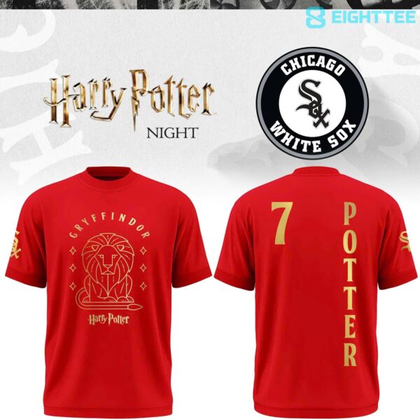 Chicago White Sox 2026 Gryffindor Harry Potter Night T-shirt - Limited Edition