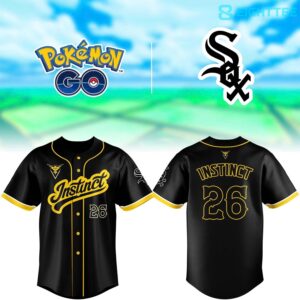 Chicago White Sox Pokémon Go Night Team Instinct Jersey - Special Edition