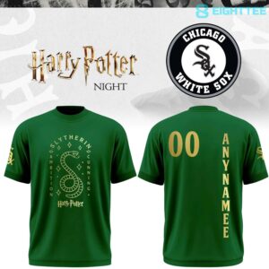 Chicago White Sox Slytherin House 2026 Special Tshirt by Eighttee.com Chicago White Sox Slytherin House 2026 Special T-shirt