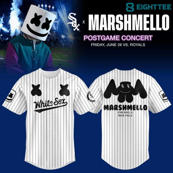 Chicago White Sox x Marshmello Postgame Concerts 2026 Baseball Jersey