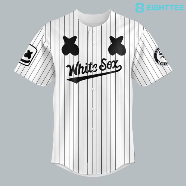Alternative view of Chicago White Sox x Marshmello Postgame Concerts 2026 Baseball Jersey