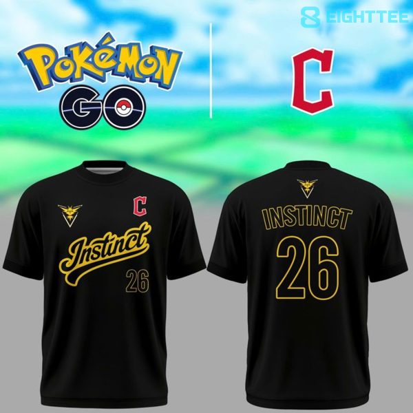 Cleveland Guardians Pokémon GO Night Team Instinct 2026 Shirt