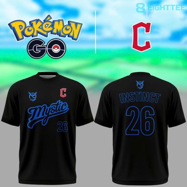 Cleveland Guardians Pokémon GO Night Team Mystic 2026 Shirt