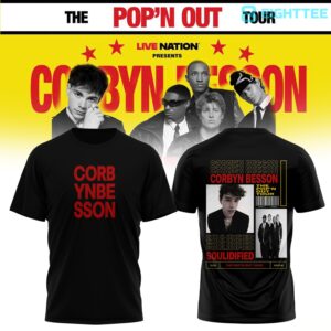 Corbyn-Besson-x-Soulidified-The-Popn-Out-Tour-2026-Crimson-Block-Statement-Tee-1.jpg Corbyn Besson x Soulidified The Pop'n Out Tour 2026 Crimson Block Statement Tee