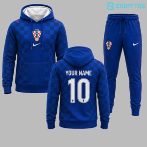 Croatia 2026 FIFA World Cup Away Personalized Hoodie Jogger Set