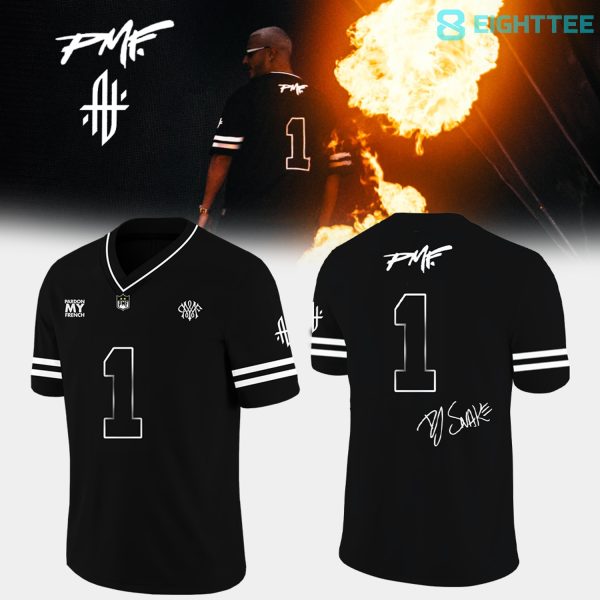 DJ Snake EU Shows 2026 Black Football Jersey