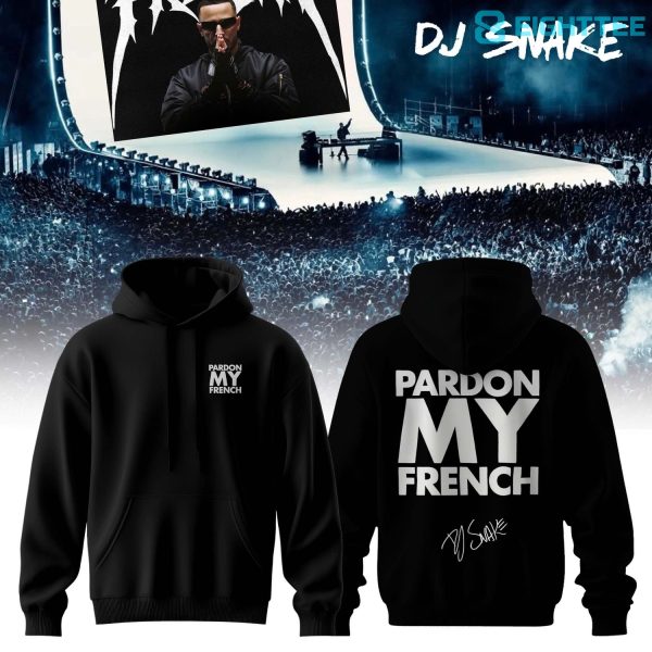 DJ Snake EU Shows 2026 Black Hoodie