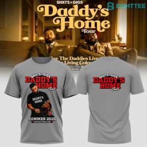 Daddys Home Tour Summer 2026 TShirt by Eighttee.com Daddy's Home Tour Summer 2026 T-Shirt