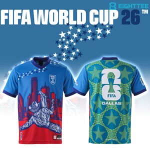 Dallas Host City 2026 FIFA World Cup Limited Edition Jersey by Eighttee.com Dallas Host City 2026 FIFA World Cup Limited Edition Jersey