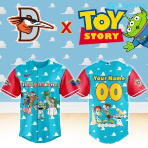Delmarva Shorebirds x Toy Story Night Custom Baseball Jersey