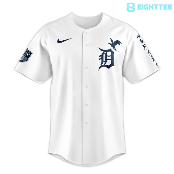 Alternative view of Detroit Tigers 2026 Fourth Wing Night at Comerica Park Baseball Jersey