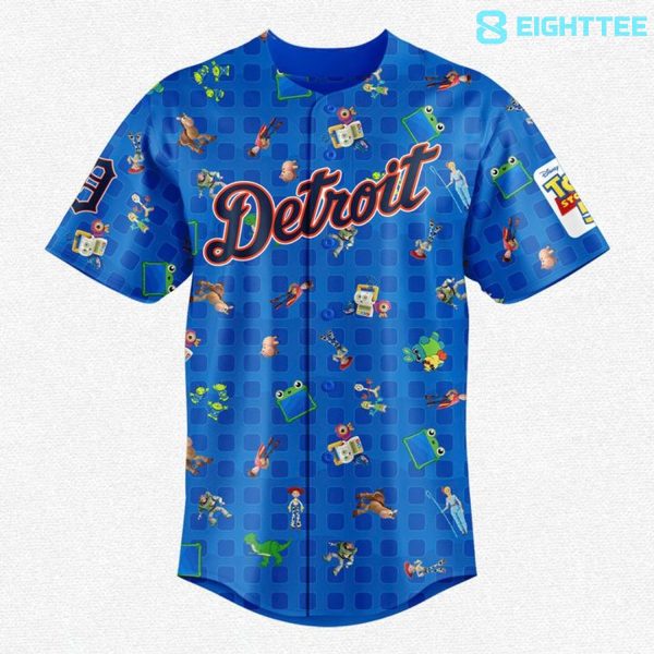 Alternative view of Detroit Tigers Toy Story 5 Day Limited Edition Baseball Jersey 2026