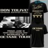 Don Toliver OCTANE Tour 2026 Milwaukee Limited Edition Shirt