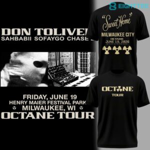 Don Toliver OCTANE Tour 2026 Milwaukee Limited Edition Shirt by Eighttee.com Don Toliver OCTANE Tour 2026 Milwaukee Limited Edition Shirt
