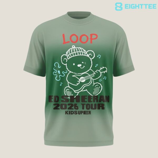Alternative view of Ed Sheeran Loop Tour "Teddy" 2026 Special Shirt