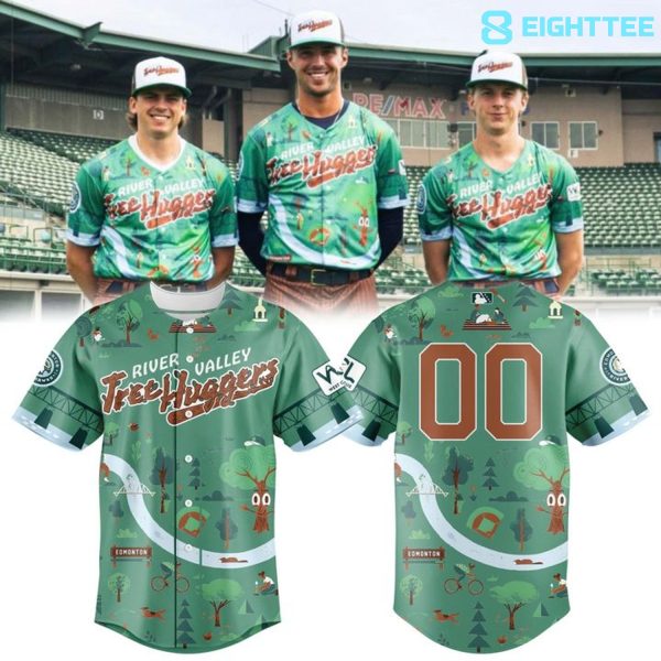 Edmonton Riverhawks 2026 River Valley Tree Hugger Baseball Jersey