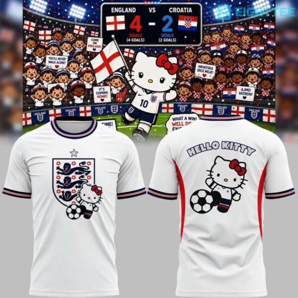 England Soccer x Hello Kitty World Cup 2026 Limited Edition Shirt