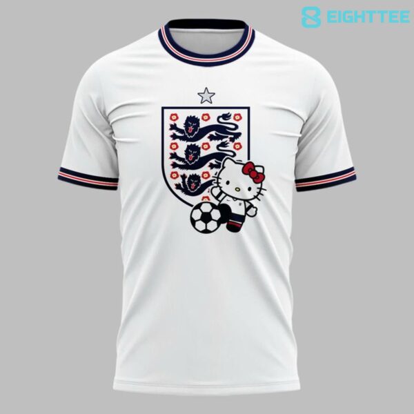 Alternative view of England Soccer x Hello Kitty World Cup 2026 Limited Edition Shirt