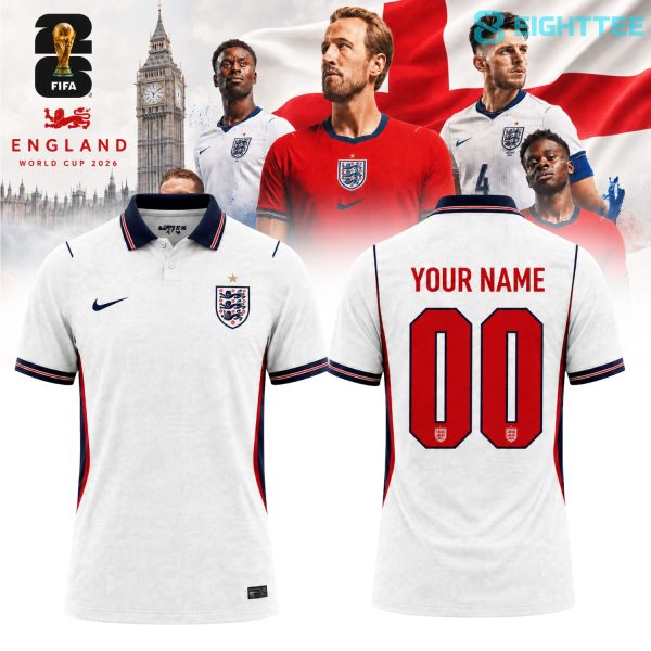England x World Cup 2026 Polo Shirt