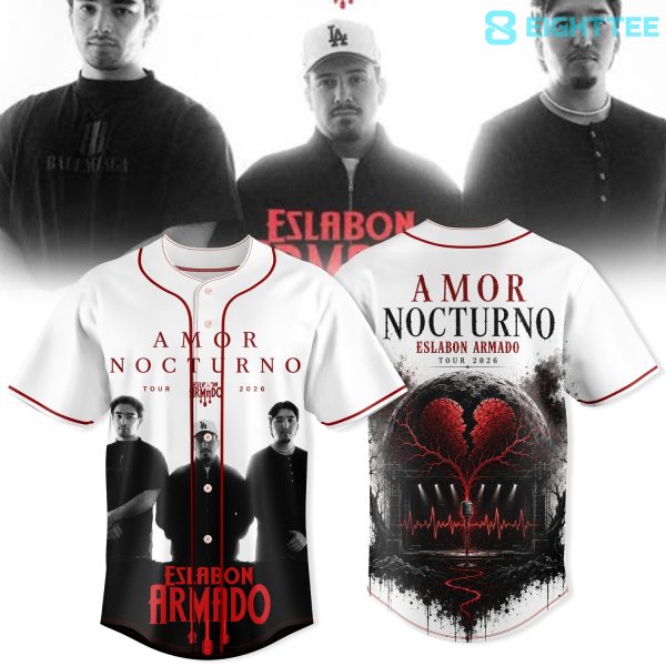 Eslabón Armado Amor Nocturno Tour 2026 Limited Edition Baseball Jersey