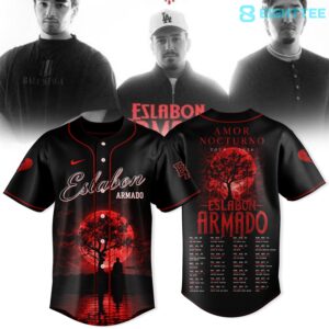 Eslabón Armado Amor Nocturno Tour 2026 Limited Edition Baseball Jersey V2