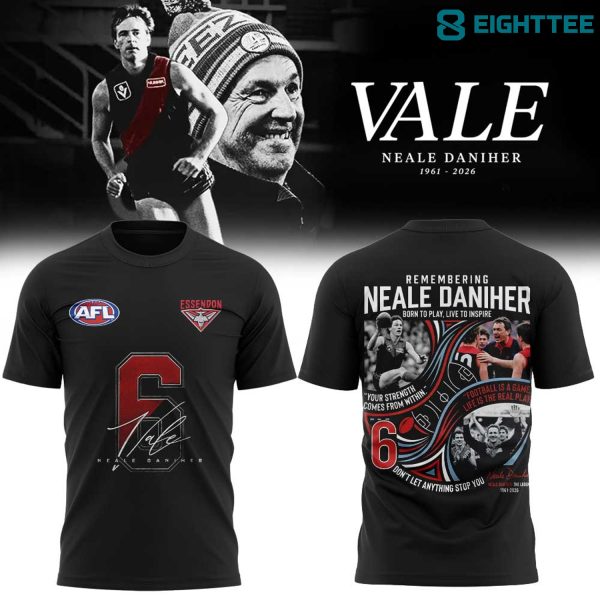 Essendon Bombers Fight MND Neale Daniher Legendary Special T-Shirt