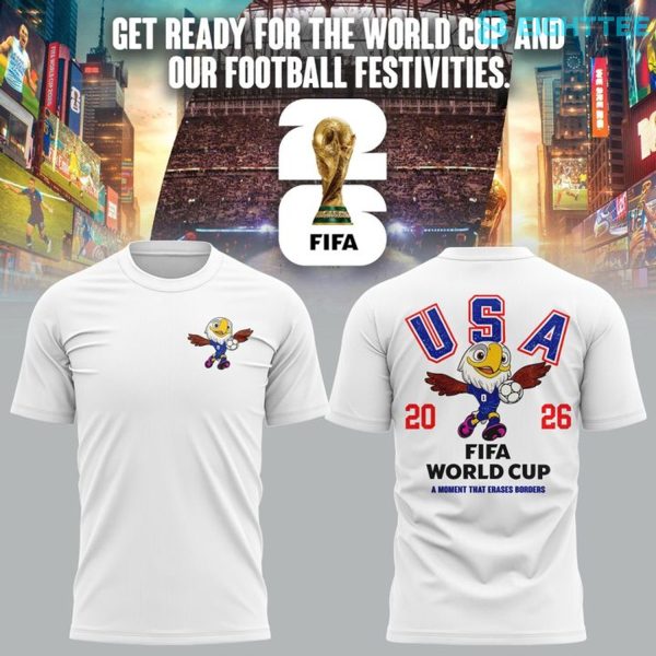 FIFA World Cup 26 USA A Moment That Erases Borders White Shirt