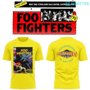 Foo Fighters Secret NJ Show Special Tee by Eighttee.com Foo Fighters Secret NJ Show Special Tee