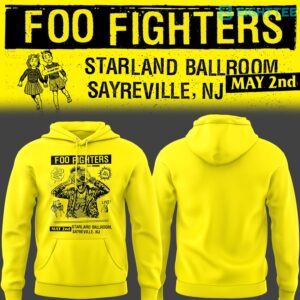 Foo Fighters Starland Ballroom (Sayreville, NJ) Tour 2026Hoodie