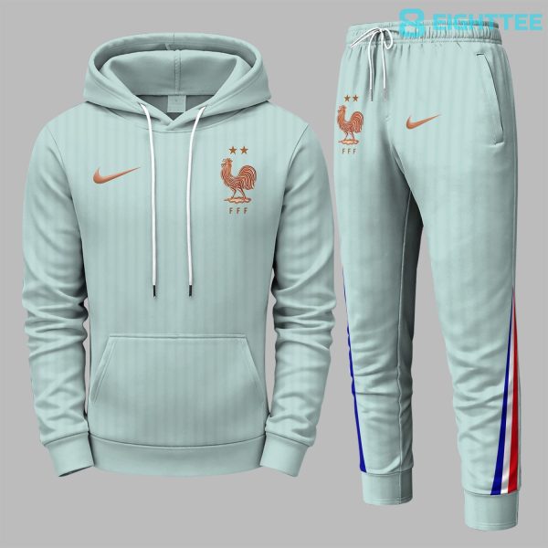 Alternative view of France 2026 FIFA World Cup Away Personalized Hoodie Jogger Set