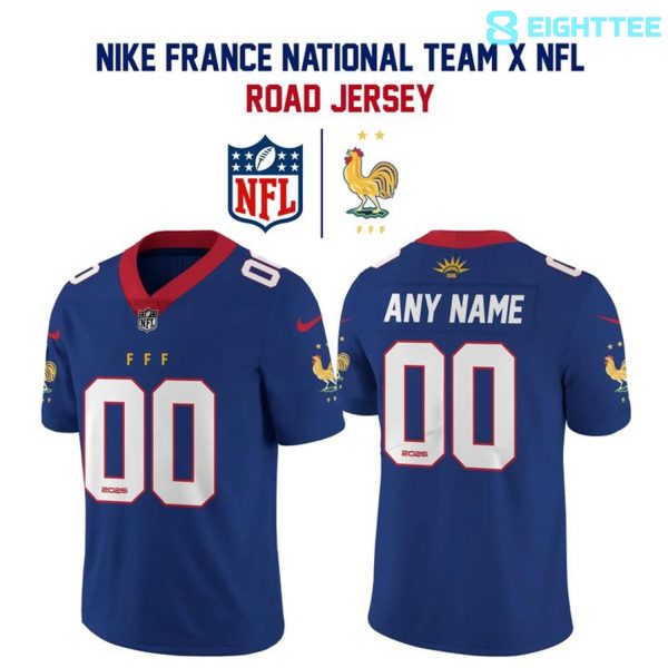 France National Team x NFL Road Football Jersey - Special Edition
