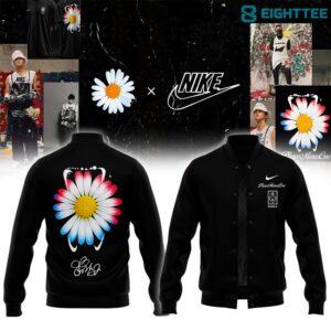 G-Dragon PEACEMINUSONE x Korea Football Team Black Baseball Jacket