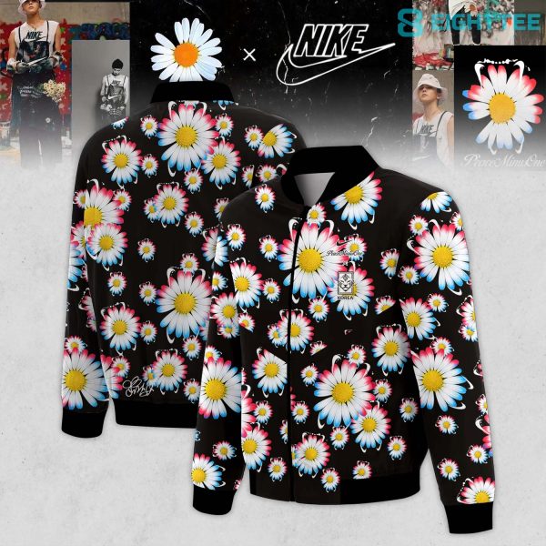 G-Dragon PEACEMINUSONE x Korea Football Team Flower Bomber Jacket