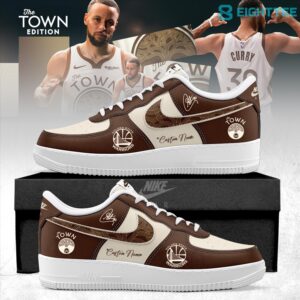 Golden State Warriors Custom Air Force 1 Sneaker