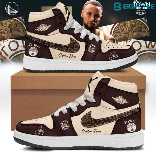Golden State Warriors Custom Air Jordan 1 Sneaker