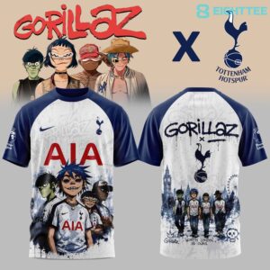 Gorillaz x Tottenham Hotspur Stadium 2026 Tee