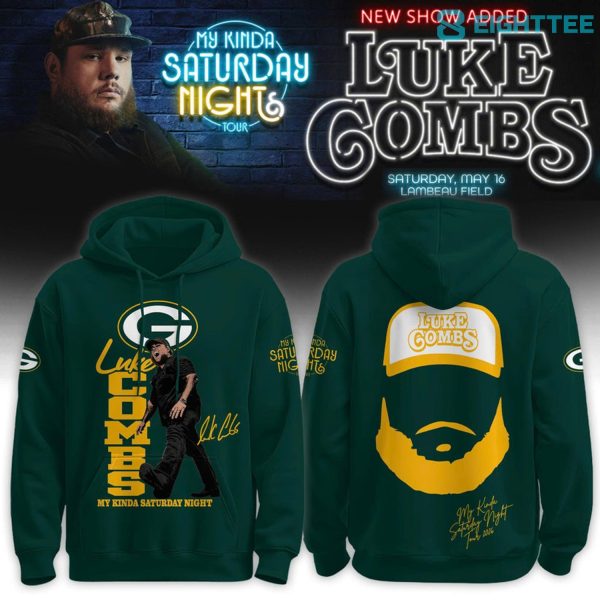 Green Bay Packers x Luke Combs My Kinda Saturday Night Tour 2026 Special Hoodie