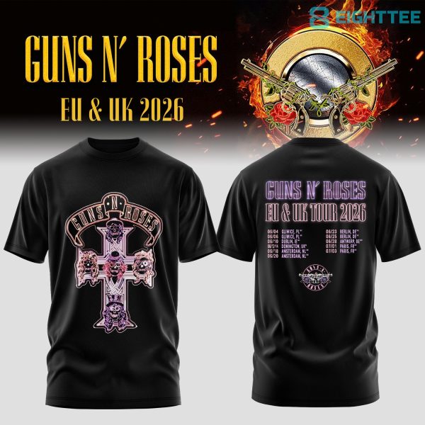 Guns N' Roses World Tour 2026 Limited Shirt