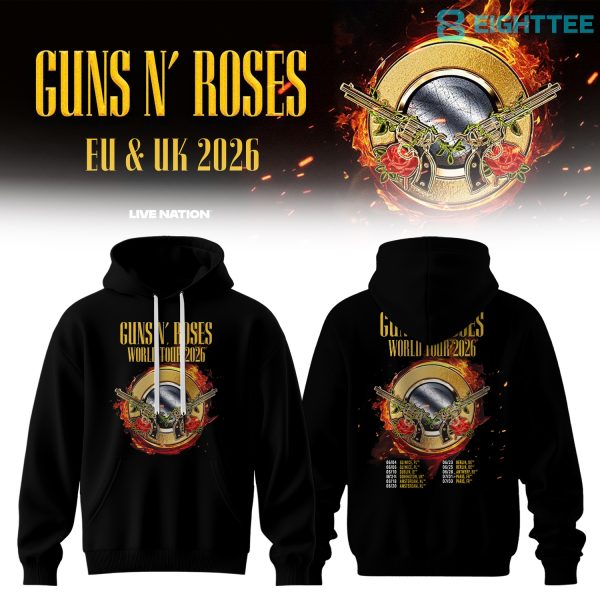Guns N' Roses World Tour 2026 Special Hoodie