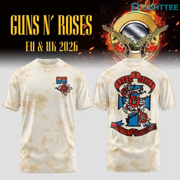 Guns N' Roses World Tour 2026 Special Tee