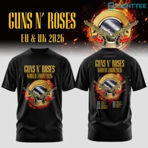Guns N' Roses World Tour 2026 T-Shirt