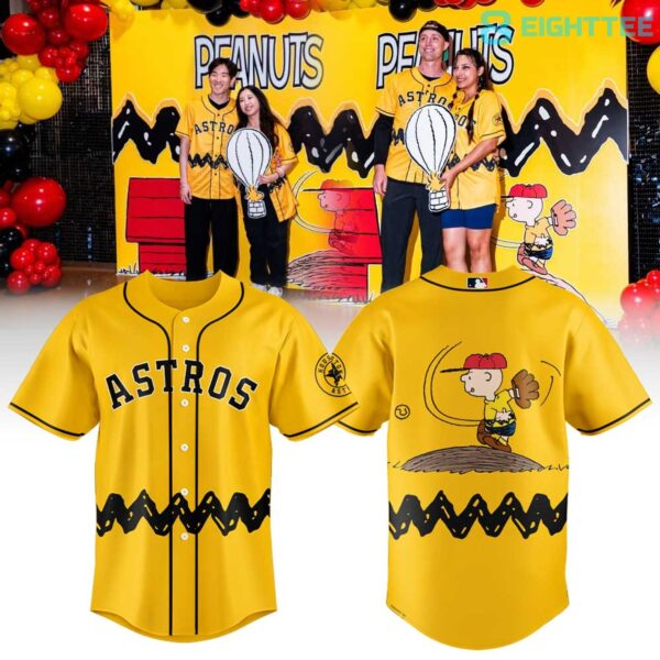 Houston Astros A Charlie Brown Kind Of Day 2026 Jersey