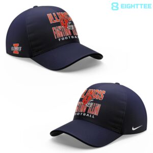 Illinois Fighting Illini Adjustable Team Cap by Eighttee.com Illinois Fighting Illini Adjustable Team Cap