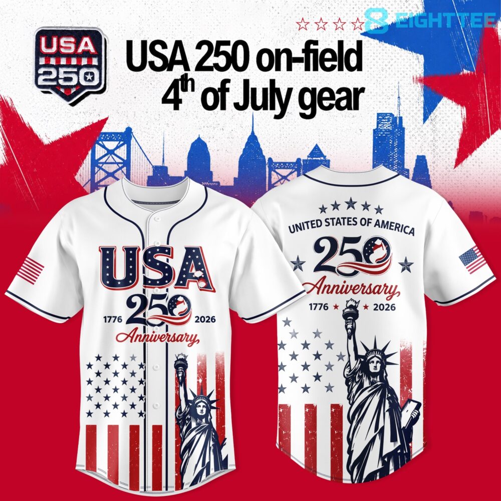 Independence Day 2026 – The USA 250 Anniversary Baseball Jersey